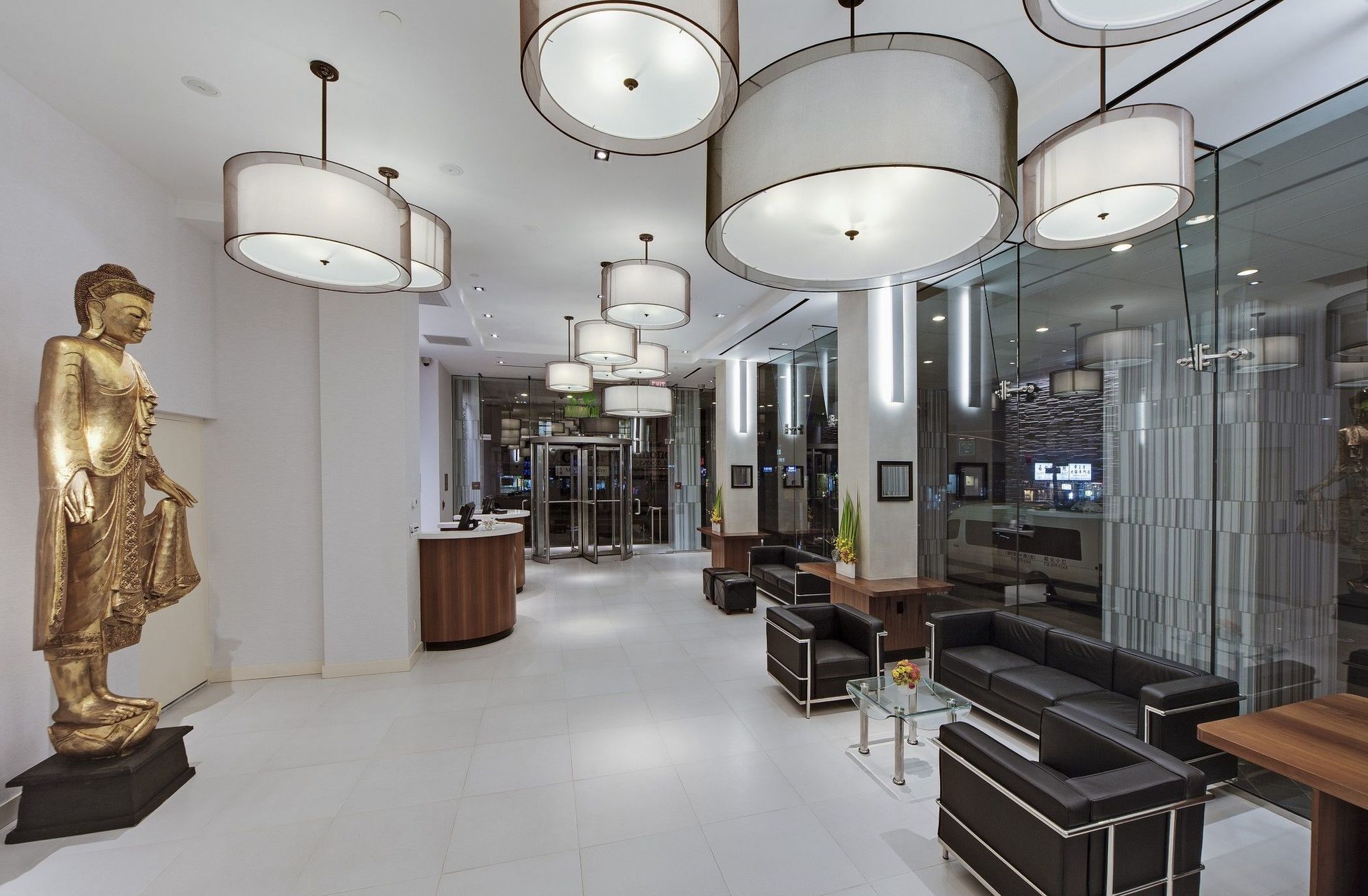 Wyndham Garden Chinatown Hotell New York Inreriör bild